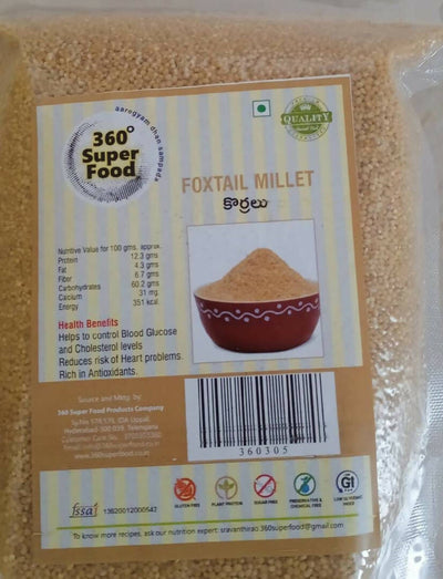 Foxtail Millet -Whole