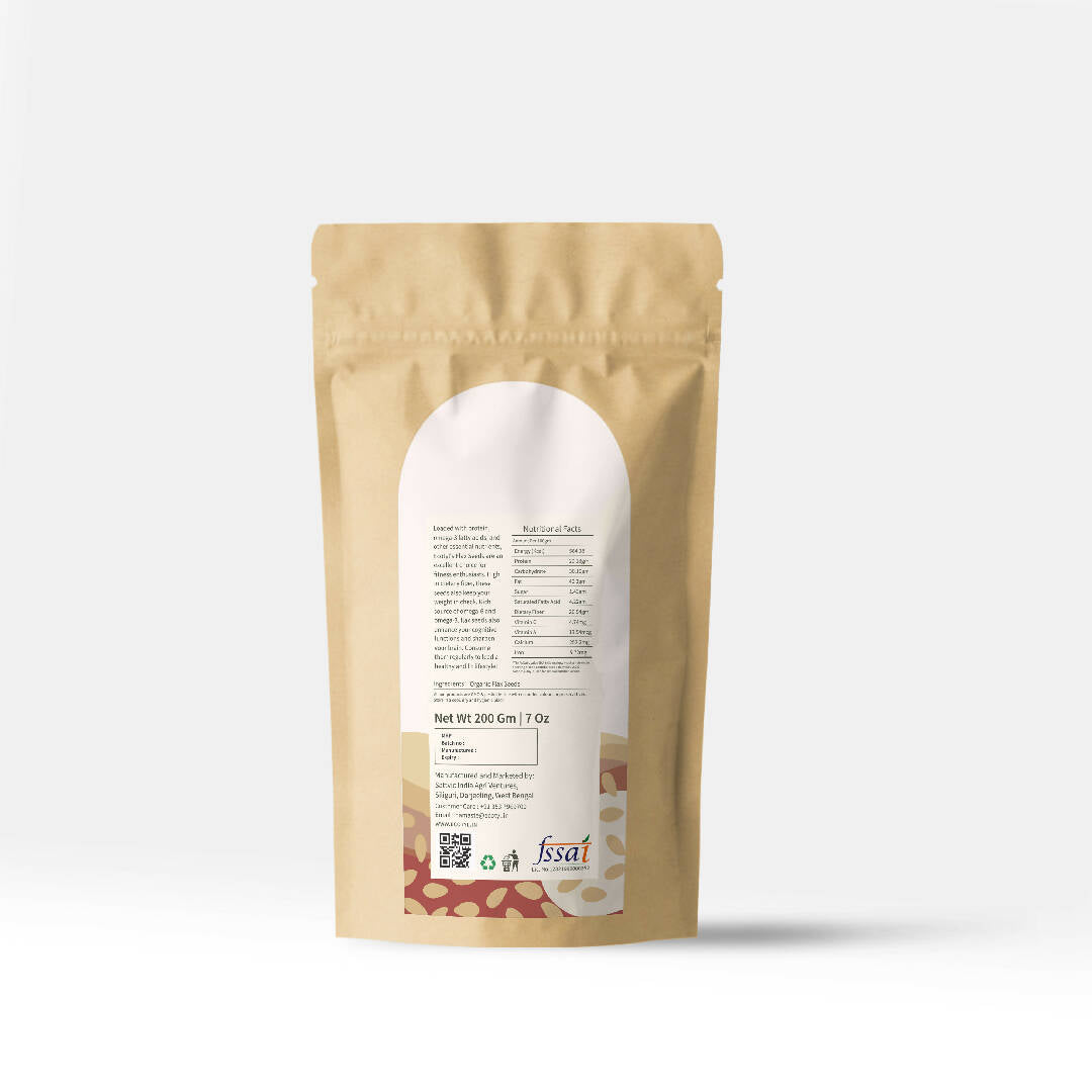 Ecotyl Organic Flax Seeds - 200 g