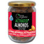 Activated/Sprouted Organic Almonds - Mildly Salted (Organic, Long Soaked & Air Dried to Crunchy Perfection) - 300g