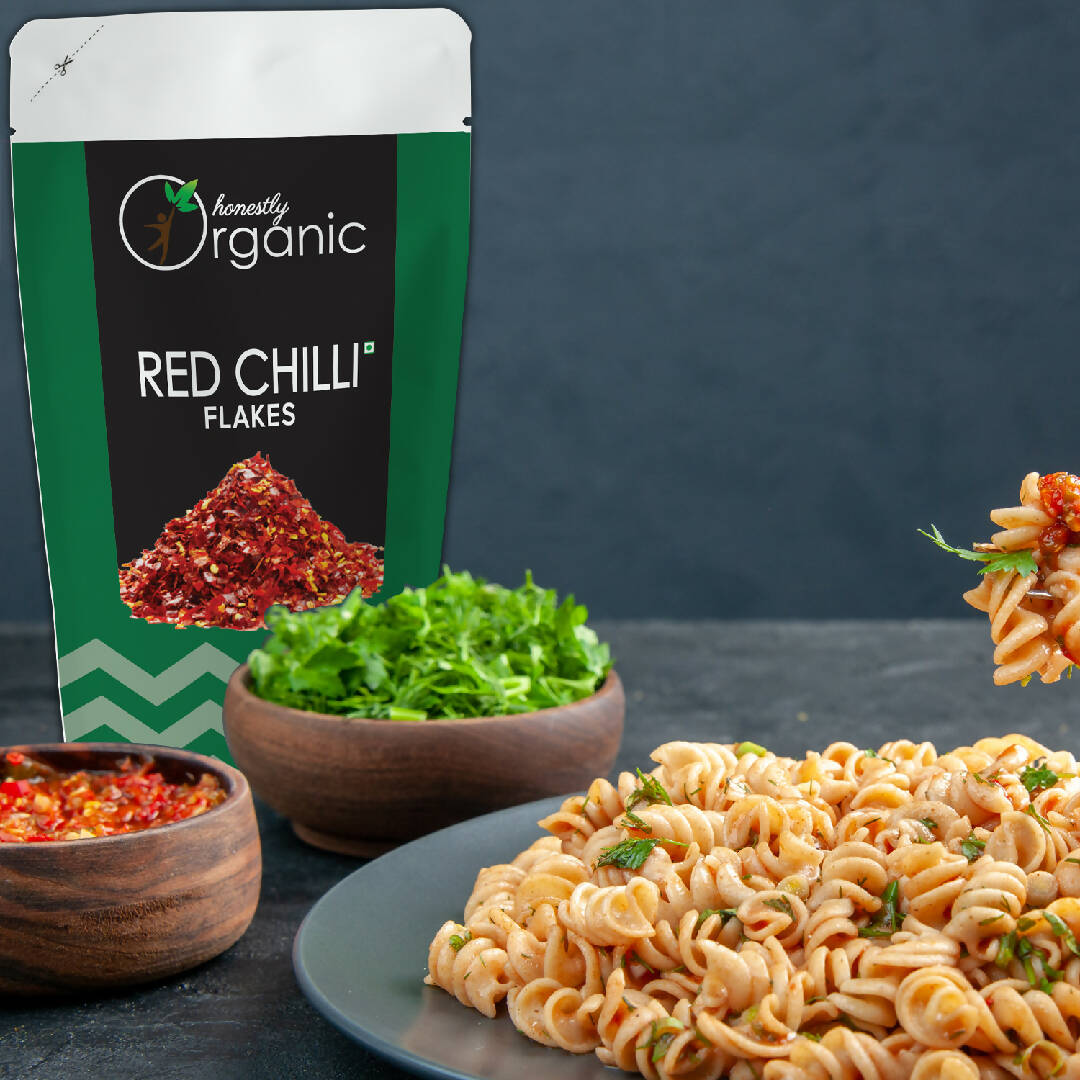 Honestly Organic Dried Red Chilli Flakes - 150g