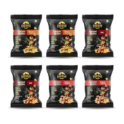 Superfood Oats Bites - Assorted combo pack of 6