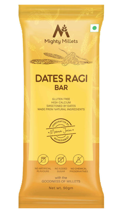 Dates Ragi bars (Pack of 10)
