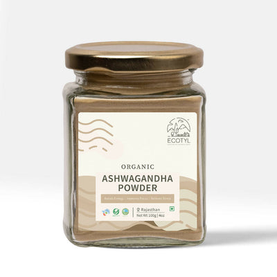 Ecotyl Organic Ashwagandha Powder - 100 g