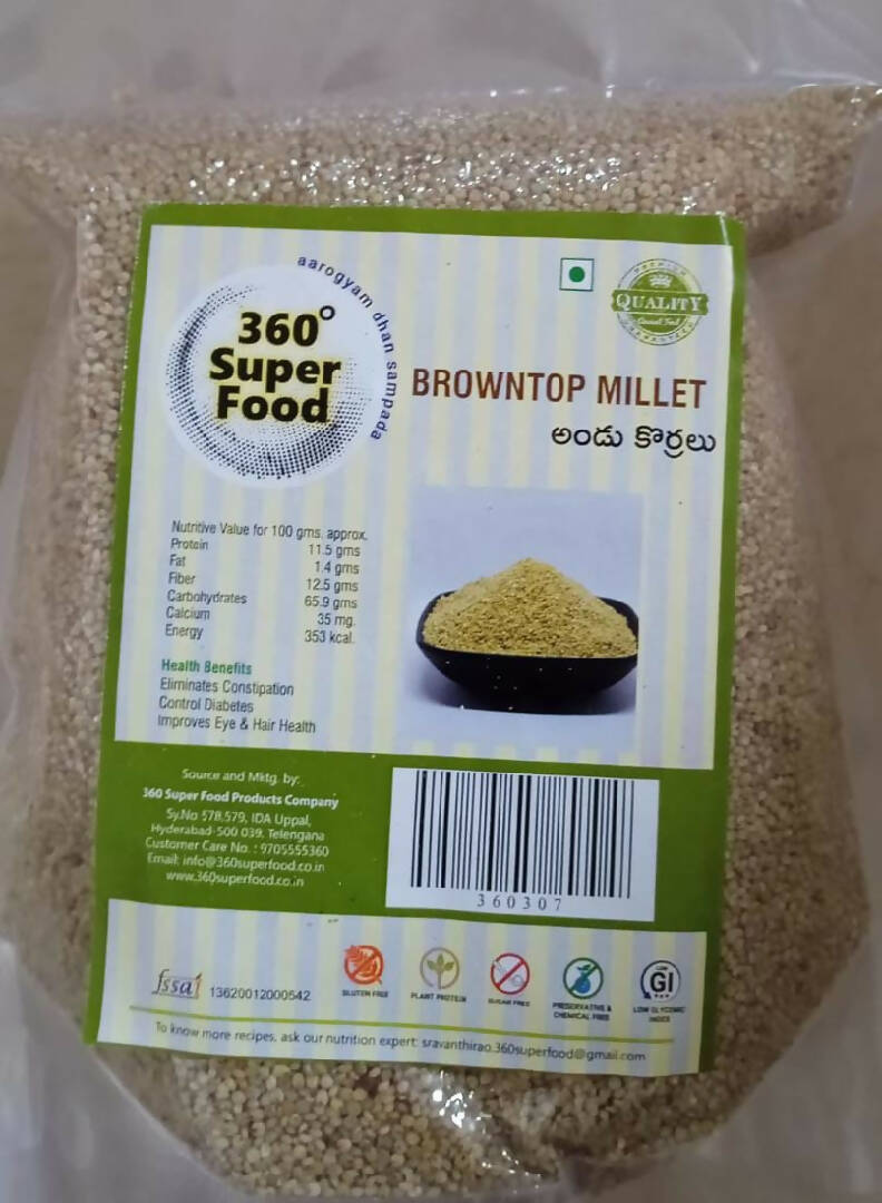 Browntop Millet-Whole