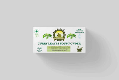 Curry Leaves Soup|Pack Of 5 Sachets|10g Each|Ready To Cook Soup Powder|