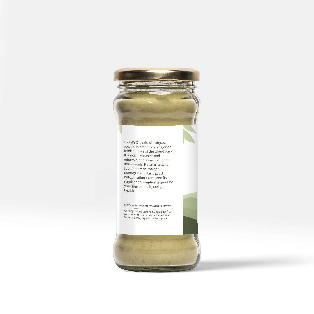 Ecotyl Organic Wheatgrass Powder - 100 g