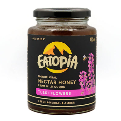 Eatopia Tulsi Flower Honey 500g
