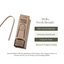 Ecotyl Bamboo Tongue Cleaner - Set of 2 (2 Pc)