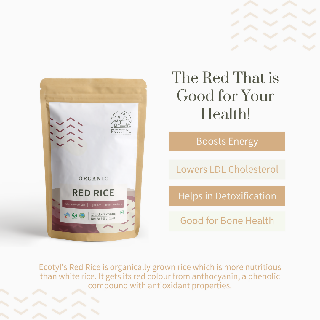 Ecotyl Organic Red Rice - 500 g