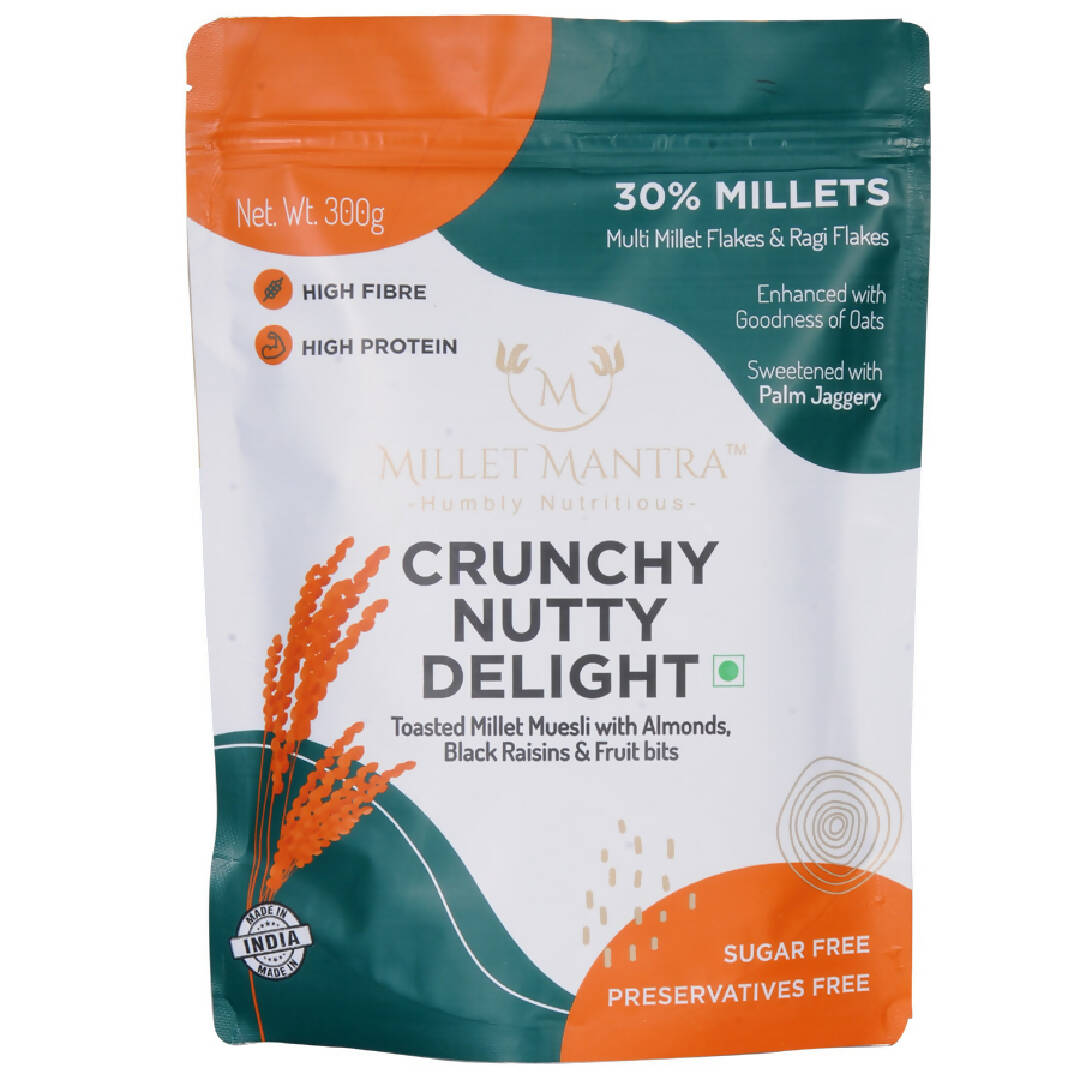 Millet Muesli Crunchy Nutty Delight 300 gms
