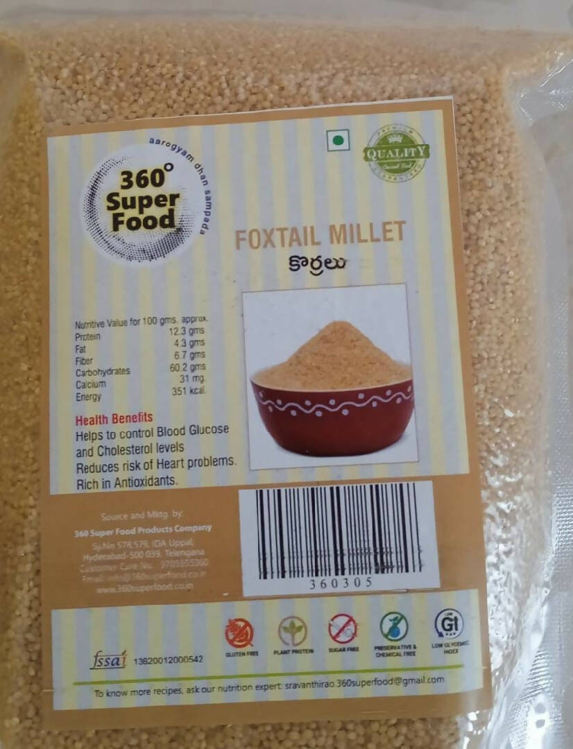 Foxtail Millet -Whole