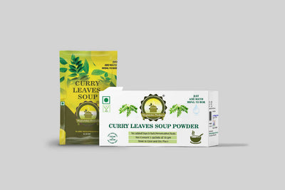 Curry Leaves Soup|Pack Of 5 Sachets|10g Each|Ready To Cook Soup Powder|